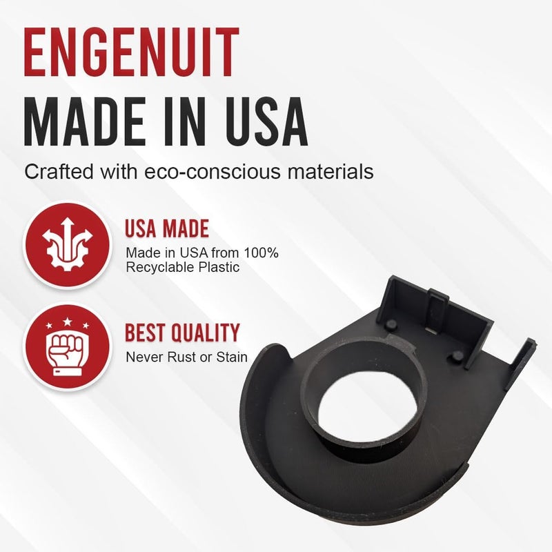 Engenuit USA Made NoteTaper - Wall-Mounted Tape Dispenser for Effortless Note-Taking - Perfect for Home & Office - Smart Sticky Note Storage & Organization Solution - Compact, User-Friendly Design - Image 2
